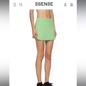 Sporty and Rich Green Skort size small new with tags